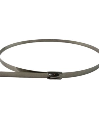 Thermal Zero 304 stainless steel zip ties heavy duty metal cable ties closed