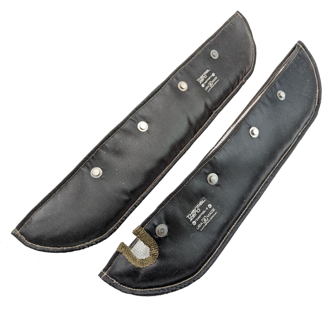 2003-2007 Ford Powerstroke 6.0L Manifold Blankets - Black