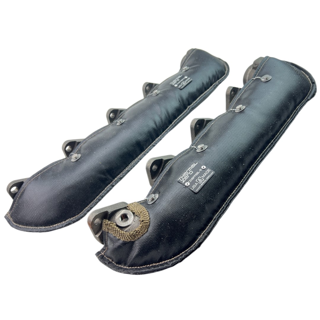 2003-2007 Ford Powerstroke 6.0L Manifold Blankets - Black