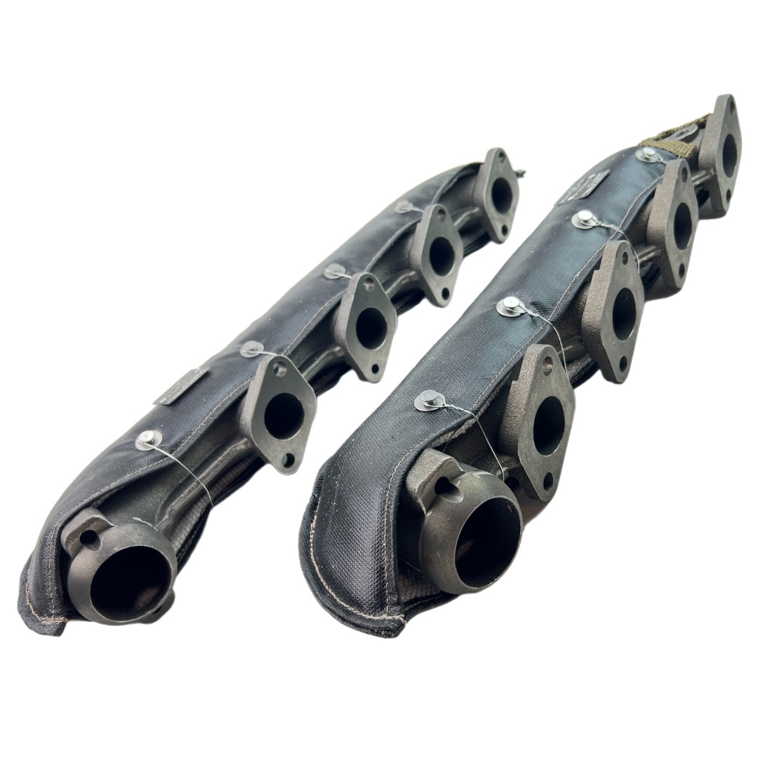 2003-2007 Ford Powerstroke 6.0L Manifold Blankets - Black